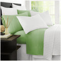Ramesses 2000 Thread Count Bamboo King Single Sheet Set Avocado - SuperSaverAU - view 3