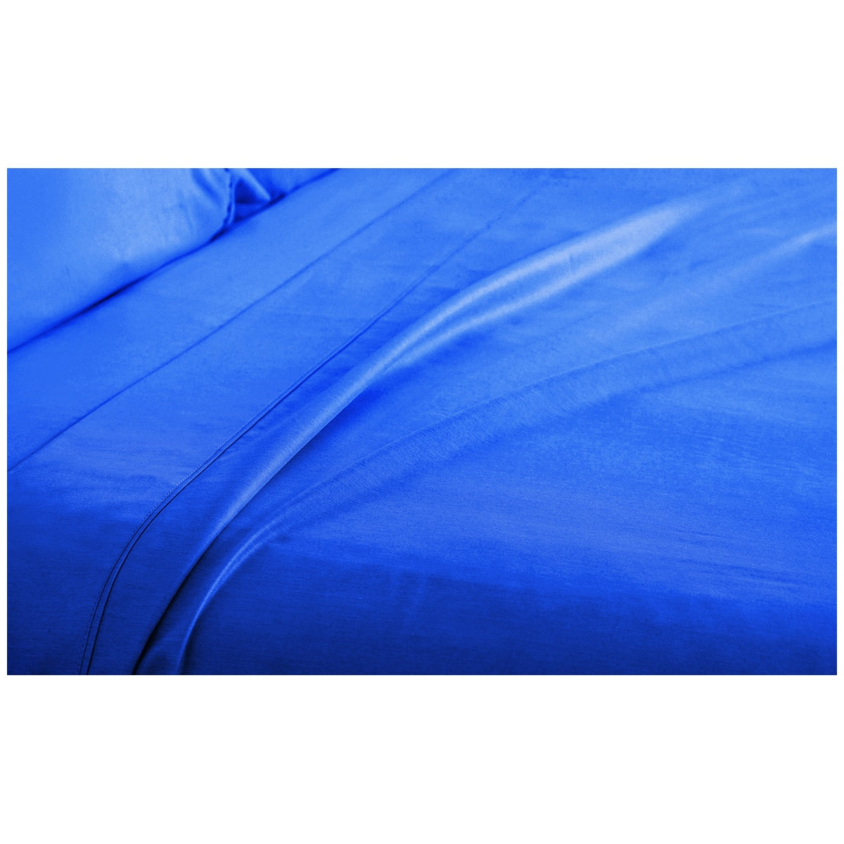 Ramesses 2000 Thread Count Bamboo Double Sheet Set Royal Blue