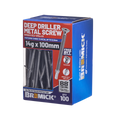 Bremick Metal Deep Driller Screw 14g x 100mm T30 B8 - Box of 100 - Durable Fastening - SuperSaverAU - view 1