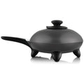 Sunbeam DiamondForce 25cm Electric Skillet - Dark Blue, 1200W, Roasting Lid Mini Oven - SKM4000DF