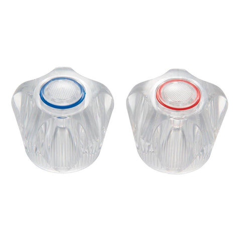Shaw & Mason Clear Universal Multi Fit Tap Handles - 46mm Plastic - Easy Install - SuperSaverAU - view 1
