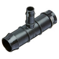 Pope 25 x 13mm Barbed Reducing Tee - Black Poly Drip Irrigation