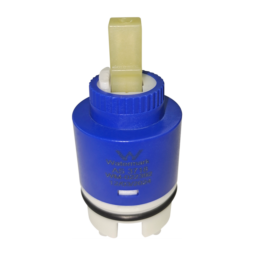 Kinetic 35mm Plastic Ceramic Mixer Tap Raised Cartridge, Hot & Cold