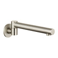 Mondella Resonance Brushed Nickel Swivel Bath Spout, Brass