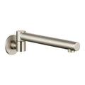Mondella Bath Swivel Spout - 215mm Reach - Brushed Nickel Finish - SuperSaverAU - view 1