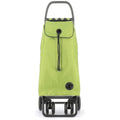 Rolser I-Max 4-Wheel Folding Trolley - Pull or Push Use, Double Internal Pockets, Lime - R-IMX306-1014