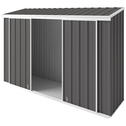 EasyShed Narrow Slider 3 x 0.78M Slate Grey - SuperSaverAU - view 1