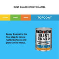 White Knight Rust Guard 1L Golden Yellow Gloss Epoxy Enamel Paint