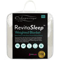 Onkaparinga Weighted Blanket 5kg Oatmeal, Hypoallergenic, Removable Cover, 1220x1830mm - SuperSaverAU - view 2