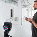 Bosch Professional GCL 2-50 CG 50m Green Beam Laser with Bluetooth, LED Display, Indoor & Outdoor 0601066H80