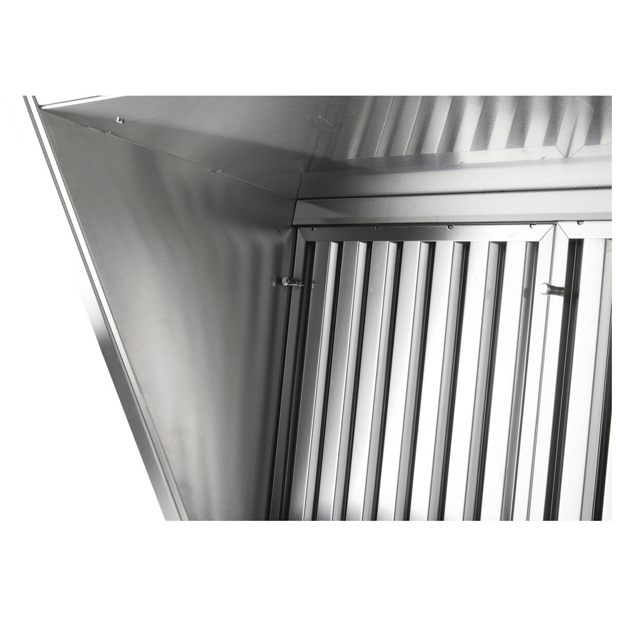 Schweigen 1200mm BBQ Canopy Rangehood - 2200m³/h Twin Motors, Stainless Steel, Touch and Remote - DBH1200