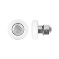 Rolltrak Convex Roller - 29mm - Acetal - Threaded Stud - 30kg Load - SuperSaverAU - view 1