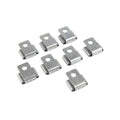 Jack Galvanised Steel Mesh Panel Fixing Clips - 8 Pack