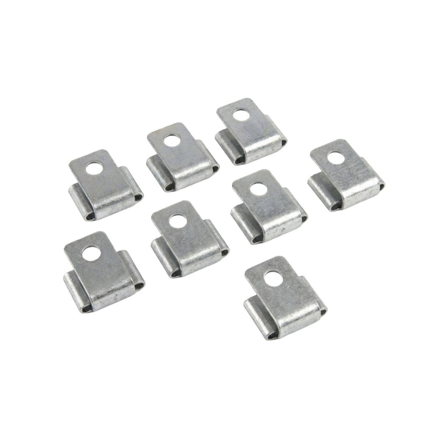 Jack Galvanised Steel Mesh Panel Fixing Clips - 8 Pack