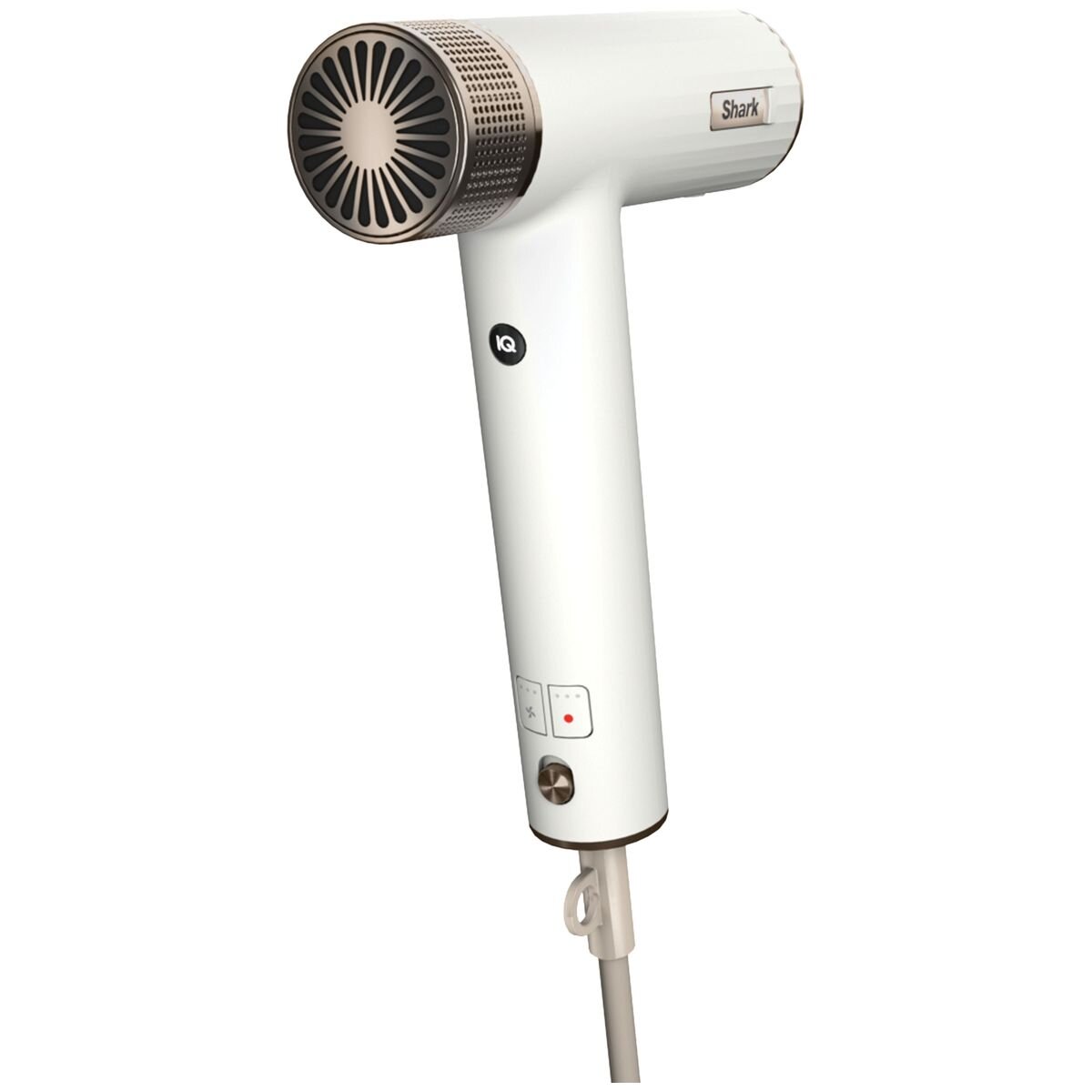 Shark SpeedStyle RapidGloss Finisher and High-Velocity Hair Dryer - White - IQ Styling - HD321ANZ