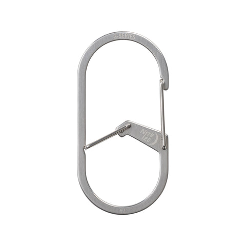 Nite Ize G-Series Dual Chamber Carabiner No. 4, Stainless Steel
