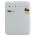 Airflo 130L retro bar fridge - White finish, reversible door, vegetable crisper - AFF130XW