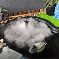 Aquapro Mist Maker with Multi-Coloured LED Light, Submersible Water Feature Mister