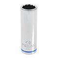 Trojan 18mm Deep Socket 1/2" Drive - Polished Chrome Vanadium - Durable - SuperSaverAU - view 1