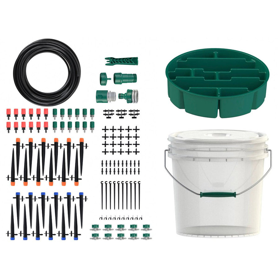 Garden Basics Drip Irrigation Kit - 255mm x 250mm - Efficient Watering System - SuperSaverAU - view 1