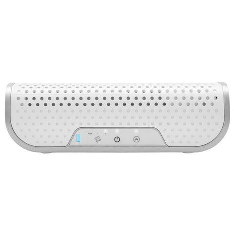 Sunbeam On The Go Fresh Portable Air Purifier - True HEPA, UV Light, USB Rechargeable, Car Use - SAP0800WH