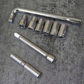 27 Piece Socket Wrench Tool Set, Metric 4 to 21 mm, Grey Case - view 5