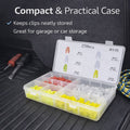 270 Piece U Clip Car Panel Fastener Set with Storage Case for Dashboard and Door Trim - view 5