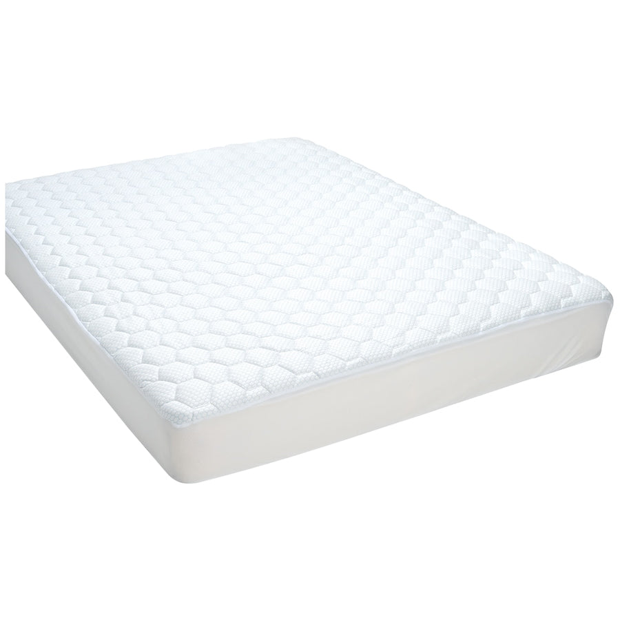 Jason Kooling Single Mattress Protector - Kooling Surface, Anti-Microbial, All Seasons - SuperSaverAU - view 1