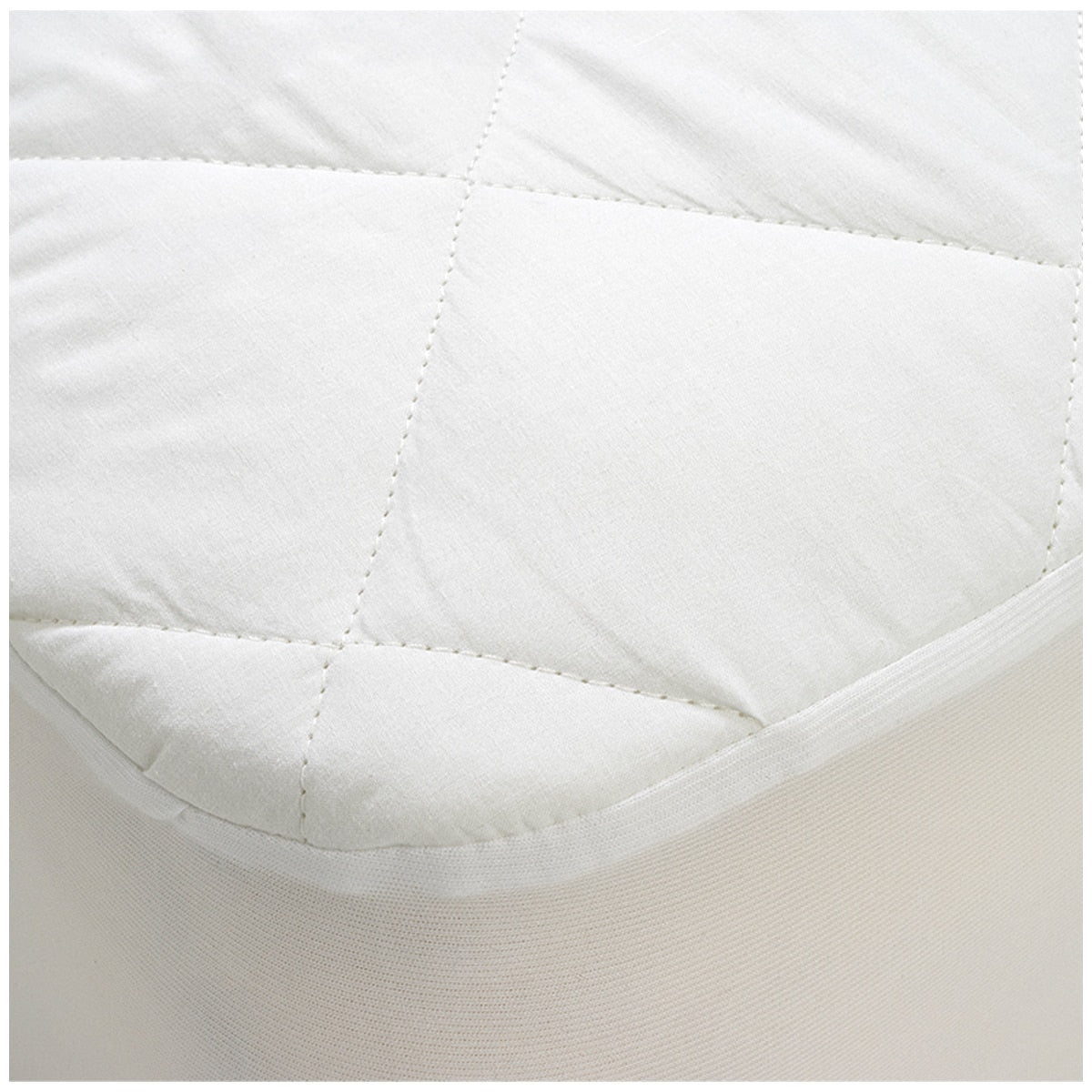 Jason Allergy-Sensitive Single Mattress Protector, Anti-Microbial, Machine Washable