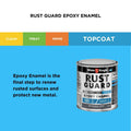 White Knight Rust Guard 250ml Machinery Grey Gloss Epoxy Enamel Paint
