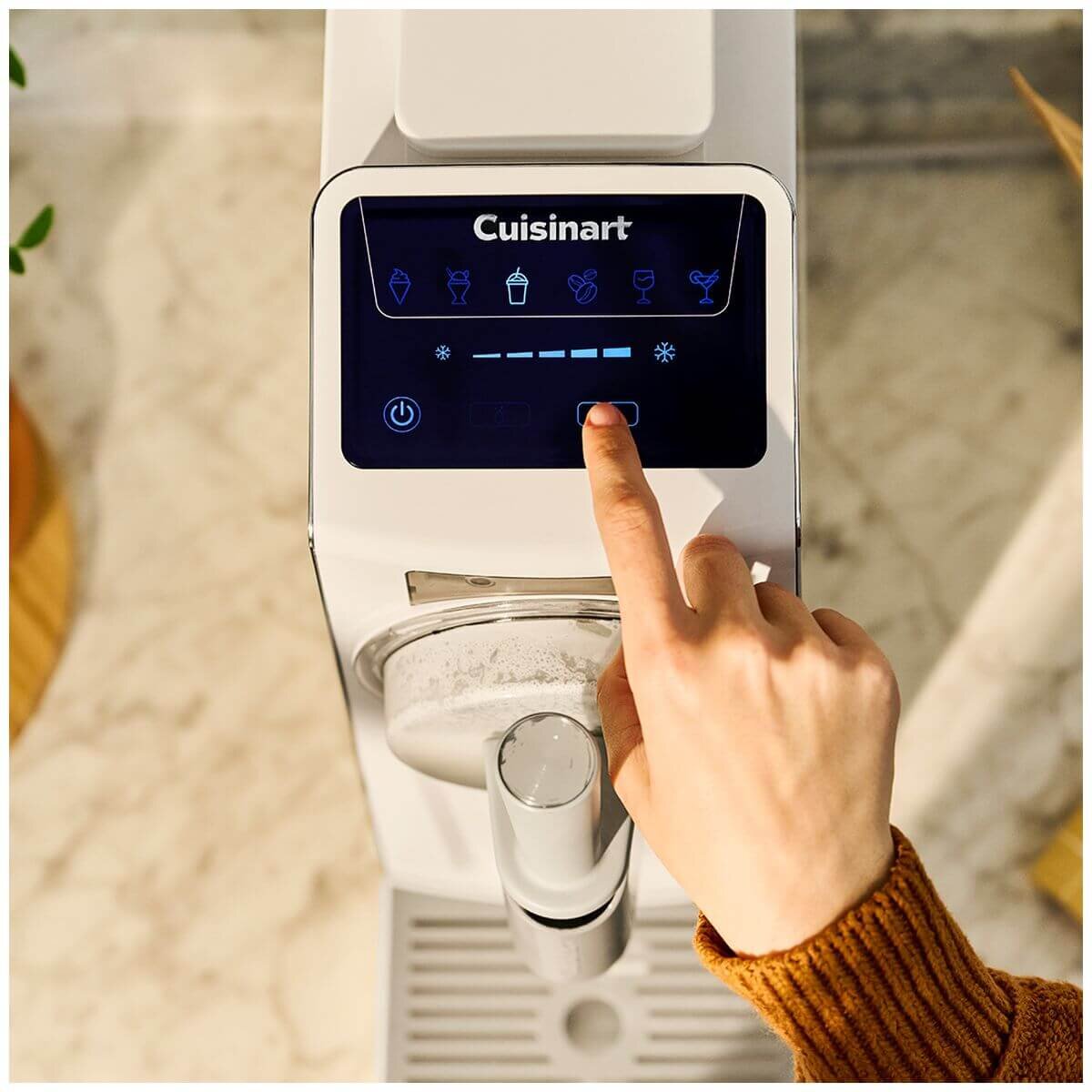 Cuisinart Frost Fusion 6-in-1 Soft Serve and Slushy Maker - No Pre-Freezing, SilentCool - ICE-200XA
