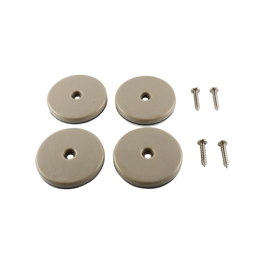 Surface Gard Slide Glide - 55mm - Rubber - Low Friction - 4 Pack - SuperSaverAU - view 1