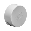 Holman 50mm PVC DWV Push On Cap - Grey - Durable - Easy To Use - SuperSaverAU - view 1