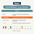 Dulux Wash&Wear 4L Whisper White Low Sheen Ready To Go Interior Paint