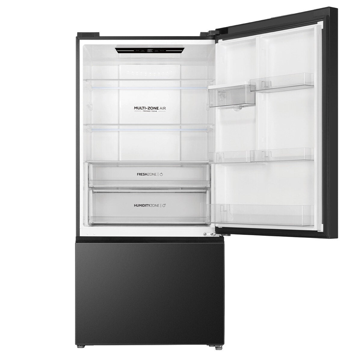 Haier 514L Bottom Mount Fridge - Non-Plumbed Chilled Water, Black, 5.5 Star Energy - HRF510BHC