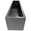 Greenlife Metal Designer Planter Box 1200 x 300 x 300mm Charcoal - SuperSaverAU - view 3