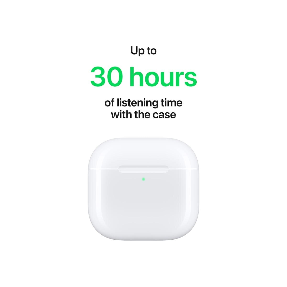 Apple AirPods (4th Generation) – True Wireless Earbuds with USB‑C Charging Case & Spatial Audio - SuperSaverAU - view 6