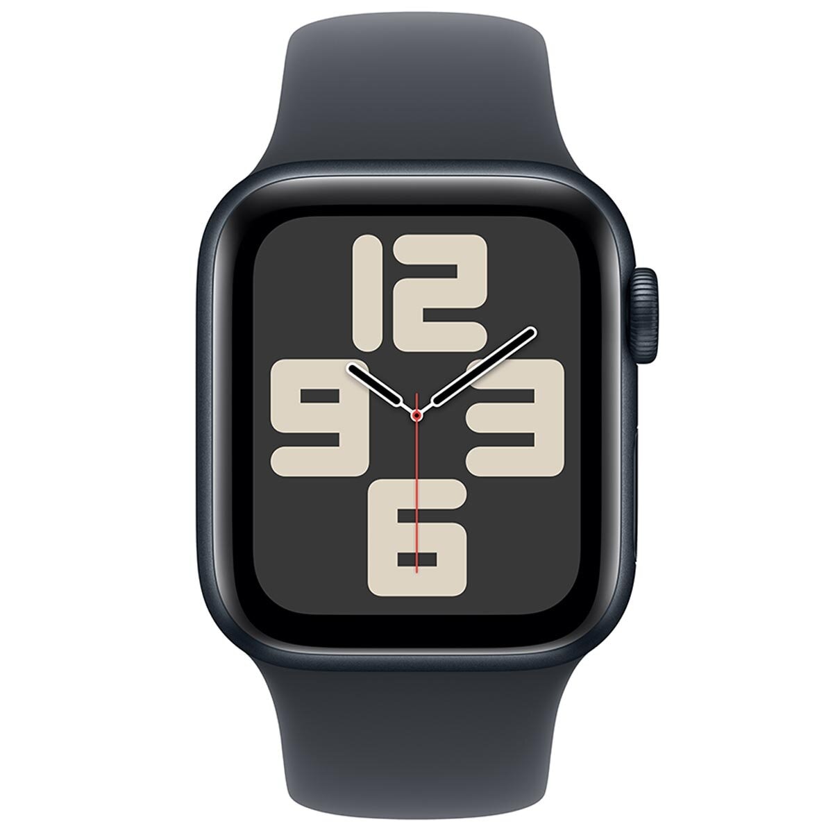 Apple Watch SE GPS 44mm Midnight Aluminium Case With Midnight Sport Band M/L