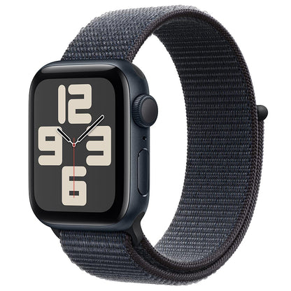 Apple Watch SE GPS 44mm Midnight Aluminium Case With Ink Sport Loop