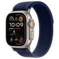 Apple Watch Ultra 2 GPS + Cellular 49mm Natural Titanium Case With Blue Trail Loop M/L - SuperSaverAU - view 1