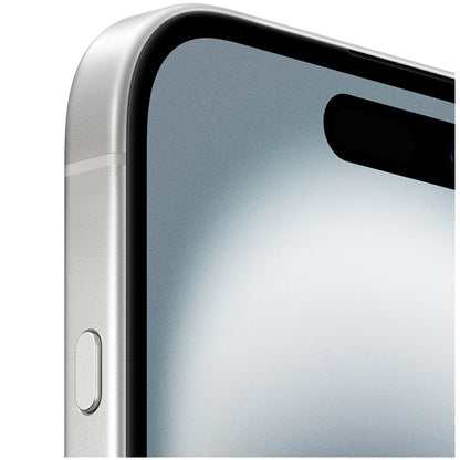 Apple iPhone 16 256GB White - Stunning Retina Display, Dual-Camera System, Fast Performance