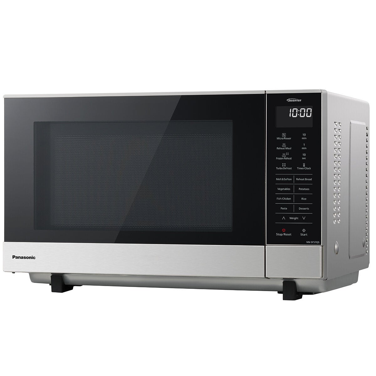 Turntable-Free 1000W Inverter Microwave with 27 Litre Flatbed Cavity from Panasonic NNSF57QSQPQ — image 2
