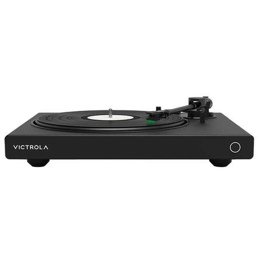 Victrola Hi-Res Onyx Turntable, Bluetooth, AT-VM95E Cartridge, Black, 41.5 x 19.99 x 51 mm