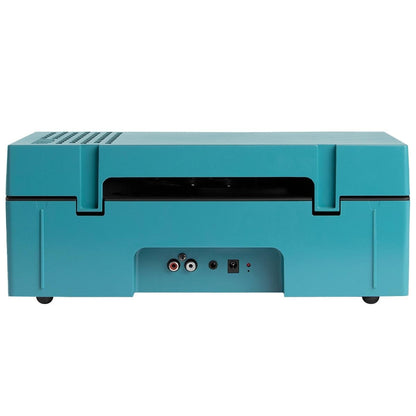 Victrola Revolution Go Turntable Blue - Portable Bluetooth, 3 Speed, 12 Hour Playtime