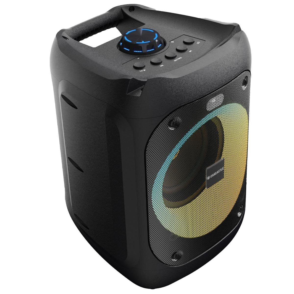 Majority PS100 Party Speaker 40W Bluetooth Karaoke And PA System Black MY-1000002979 - SuperSaverAU - view 3