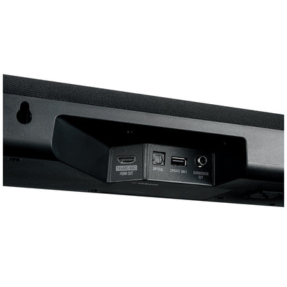 Yamaha Sound Bar SRB30AB Black with Built-In Subwoofers and Bluetooth Connectivity