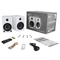 Kanto YU4 140W Powered Bookshelf Speakers Matte White KO-YU4MW-I - SuperSaverAU - view 4