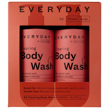 Frank Body Clearing Body Wash 2 x 360ml