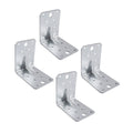 Carinya Galvanised Reinforcing Bracket 80x80x60mm 4 Pack Durable - SuperSaverAU - view 3
