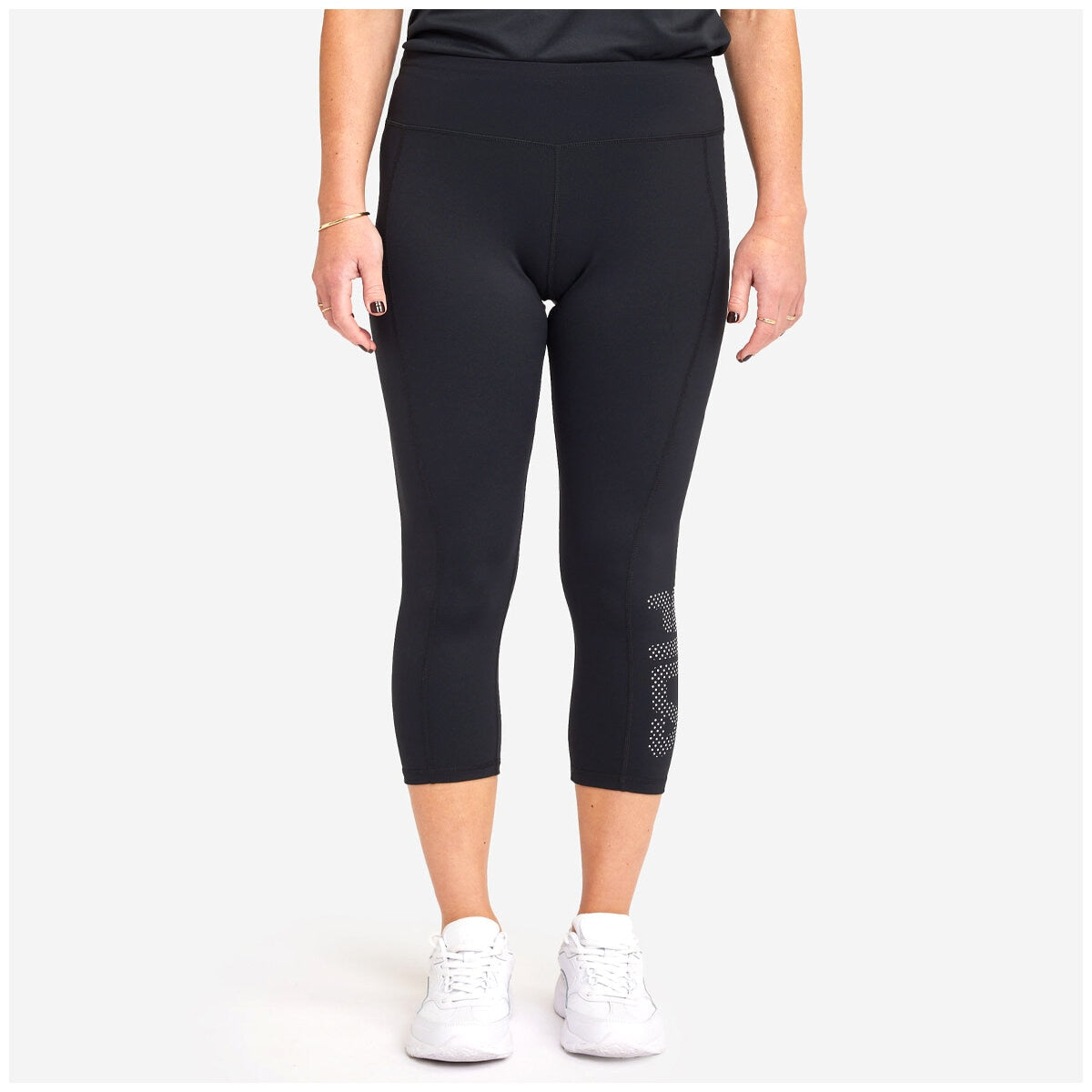 Fila Women's Tory Tights Black - SuperSaverAU - view 2